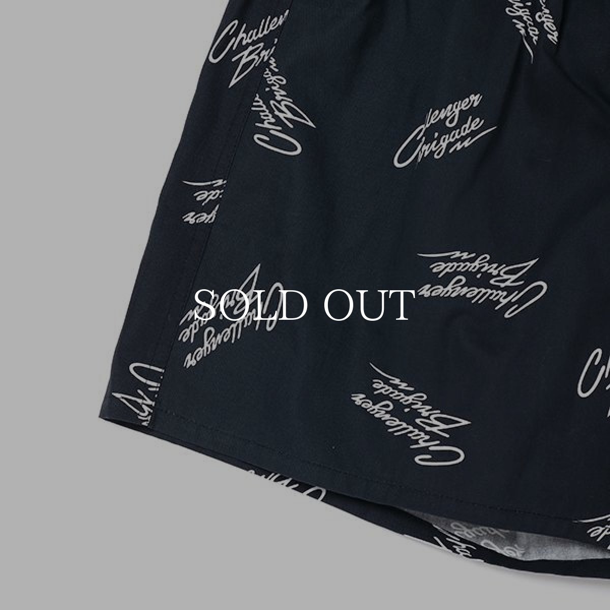 画像4: CHALLENGER  MULTI SIGNATURE BOXER PANTS (BLACK) (4)