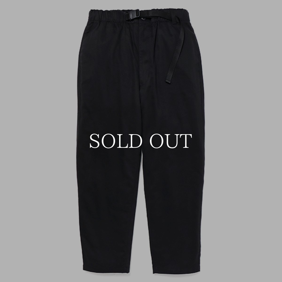 画像1: CHALLENGER  SLACKS EASY PANTS (BLACK) (1)