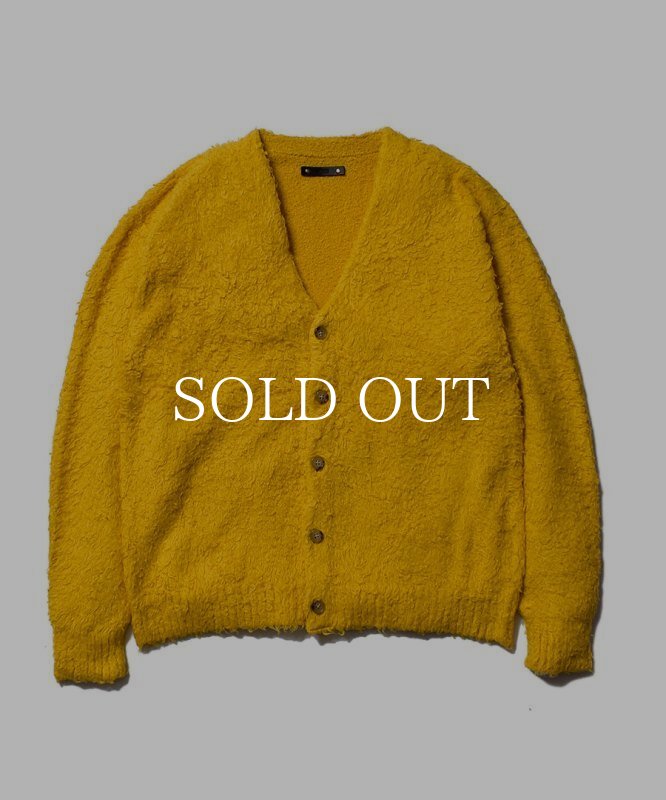 MINEDENIM Shaggy Cotton Knit Cardigan (YEL) 2303-6001 公式通販