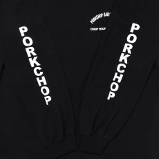 画像5: PORKCHOP GARAGE SUPPLY  ARCH LOGO L/S TEE (BLACK) (5)