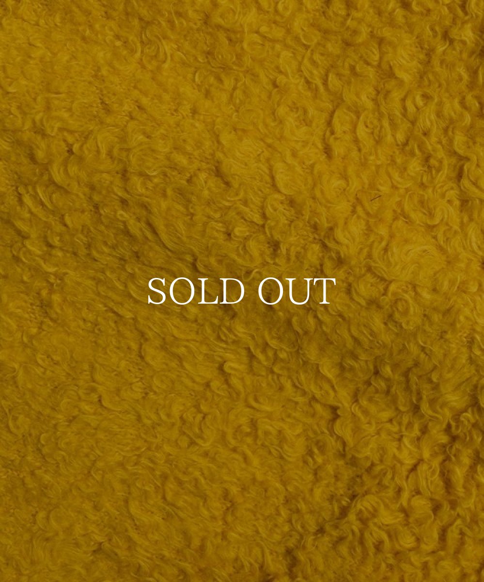 画像6: MINEDENIM  Shaggy Cotton Knit Cardigan (YEL) (6)