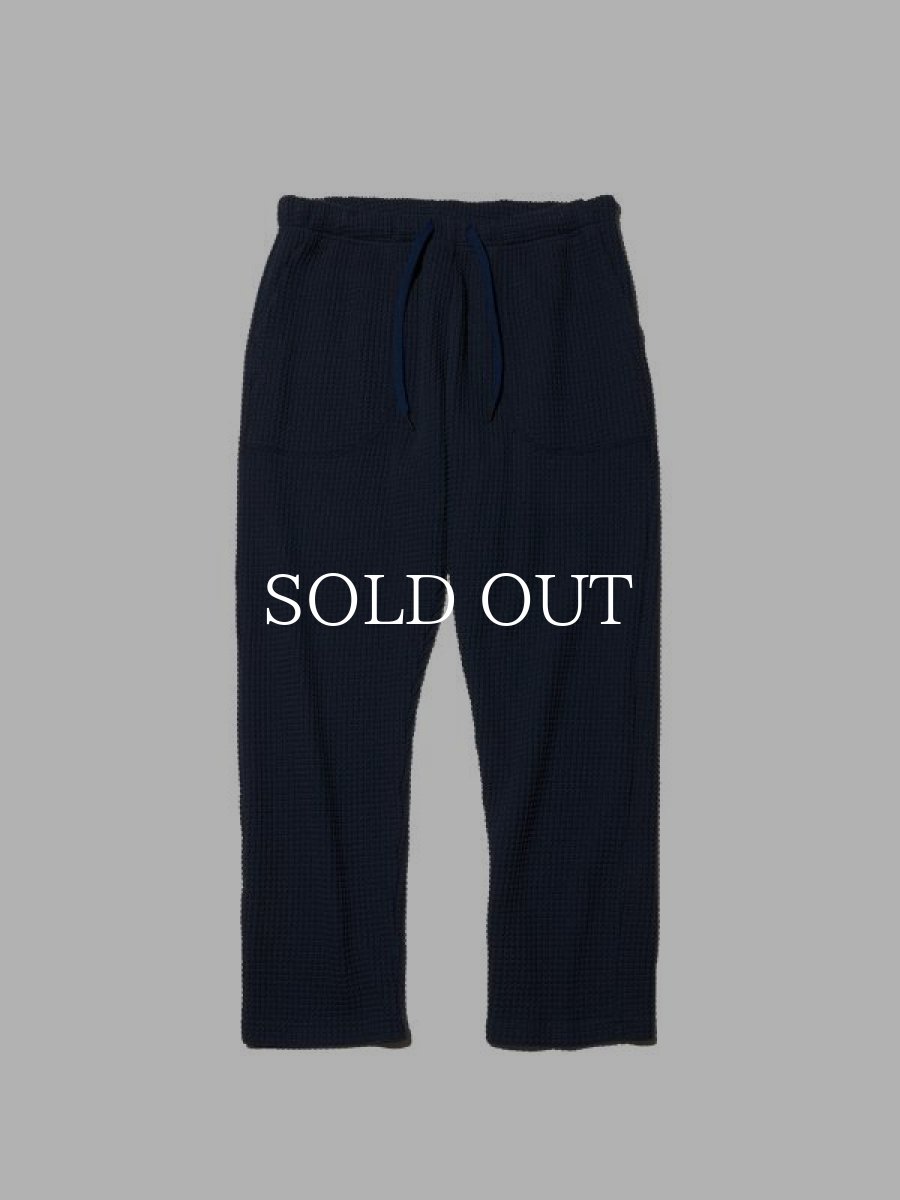 画像1: RADIALL  BIG WAFFLE - SWEATPANTS (Navy) (1)