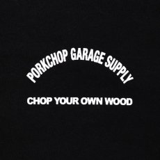 画像3: PORKCHOP GARAGE SUPPLY  ARCH LOGO L/S TEE (BLACK) (3)