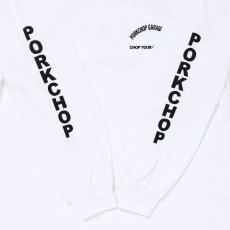 画像5: PORKCHOP GARAGE SUPPLY  ARCH LOGO L/S TEE (WHITE) (5)