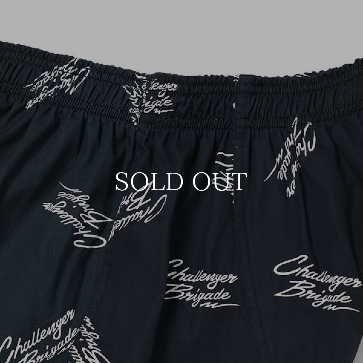 画像5: CHALLENGER  MULTI SIGNATURE BOXER PANTS (BLACK) (5)