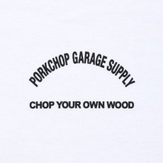 画像3: PORKCHOP GARAGE SUPPLY  ARCH LOGO L/S TEE (WHITE) (3)