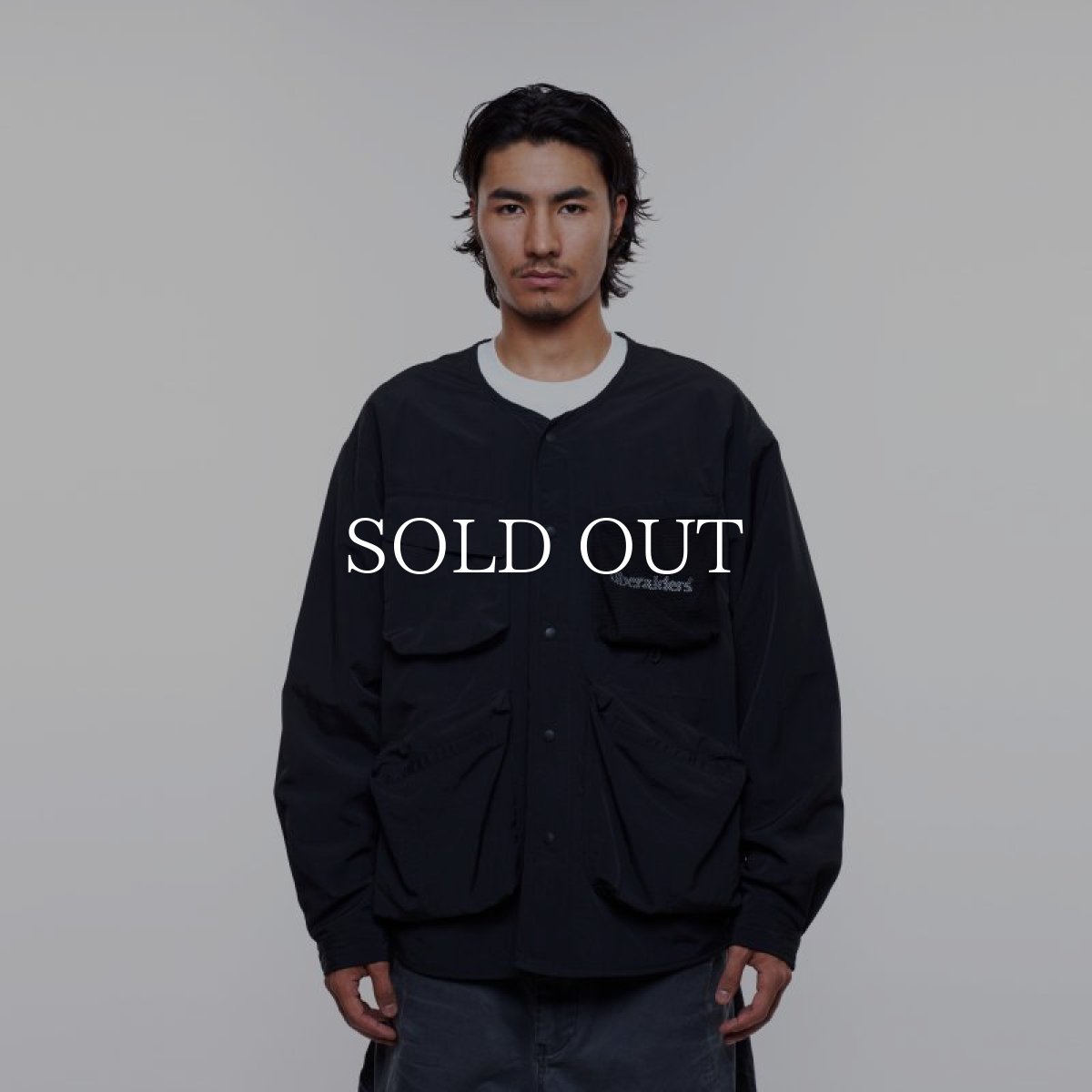 画像5: Liberaiders  NYLON UTILITY JACKET (BLACK) (5)