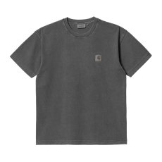 画像1: CARHARTT WIP  S/S NELSON T-SHIRT (Black garment dyed) (1)