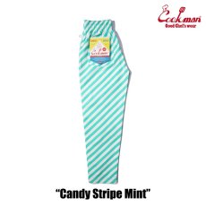 画像2: COOKMAN  Chef Pants Candy Stripe (Mint) (2)