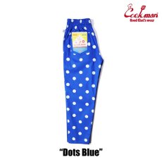 画像2: COOKMAN  Chef Pants Dots (Blue) (2)