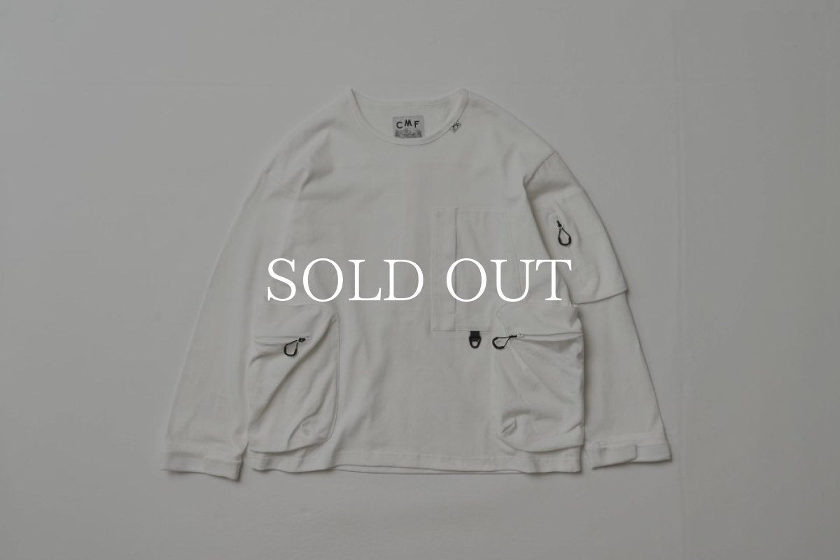 画像1: CMF OUTDOOR GARMENT  SLOW DRY TEE 3D (WHITE) (1)