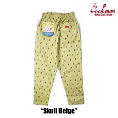 画像4: COOKMAN  Chef Pants Skull (Beige) (4)