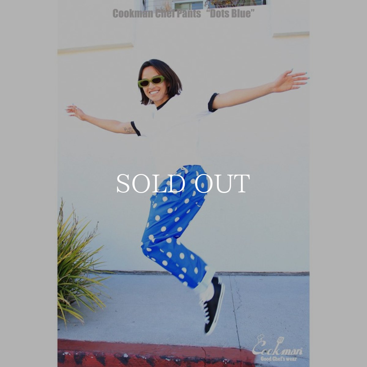 画像16: COOKMAN  Chef Pants Dots (Blue) (16)