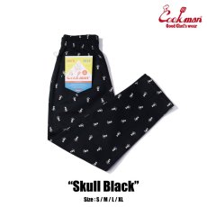 画像1: COOKMAN  Chef Pants Skull (Black) (1)