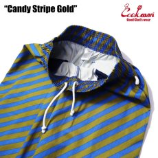 画像5: COOKMAN  Chef Pants Candy Stripe (Gold) (5)