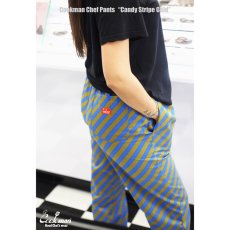 画像14: COOKMAN  Chef Pants Candy Stripe (Gold) (14)