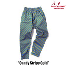 画像10: COOKMAN  Chef Pants Candy Stripe (Gold) (10)