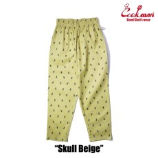 画像3: COOKMAN  Chef Pants Skull (Beige) (3)