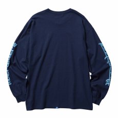 画像2: Liberaiders  LR LOGO L/S TEE (NAVY) (2)