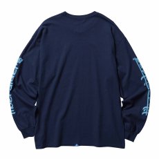 画像2: Liberaiders  LR LOGO L/S TEE (NAVY) (2)