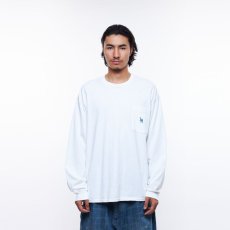 画像5: Liberaiders  LR LOGO POCKET L/S TEE (WHITE) (5)