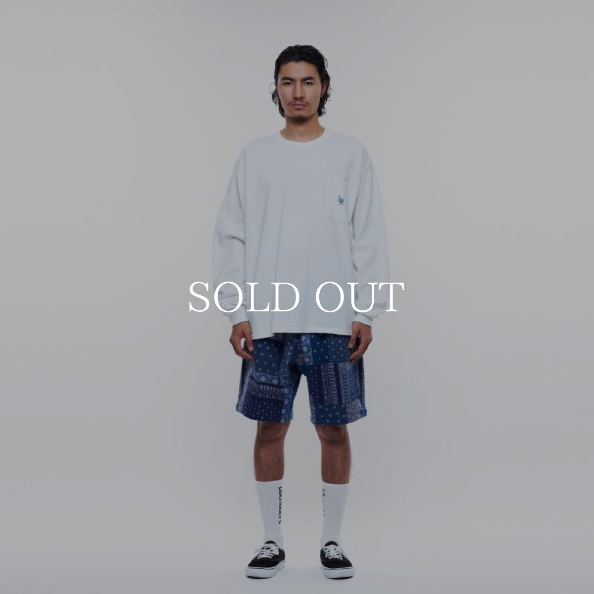 画像6: Liberaiders  LR LOGO POCKET L/S TEE (WHITE) (6)