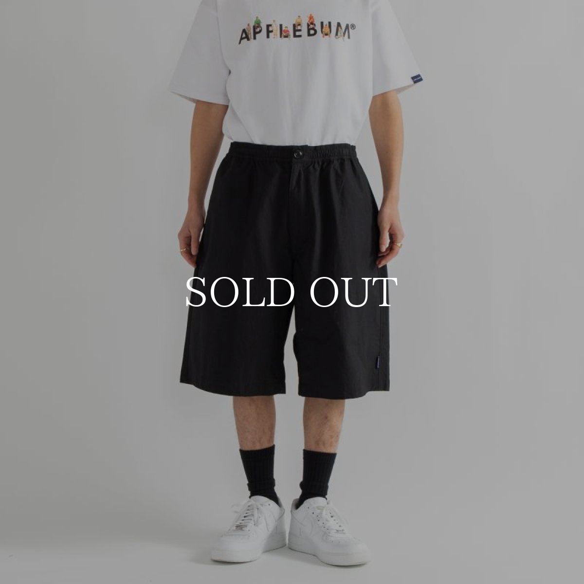 画像5: APPLEBUM  "Savanna" Half Pants (Black) (5)