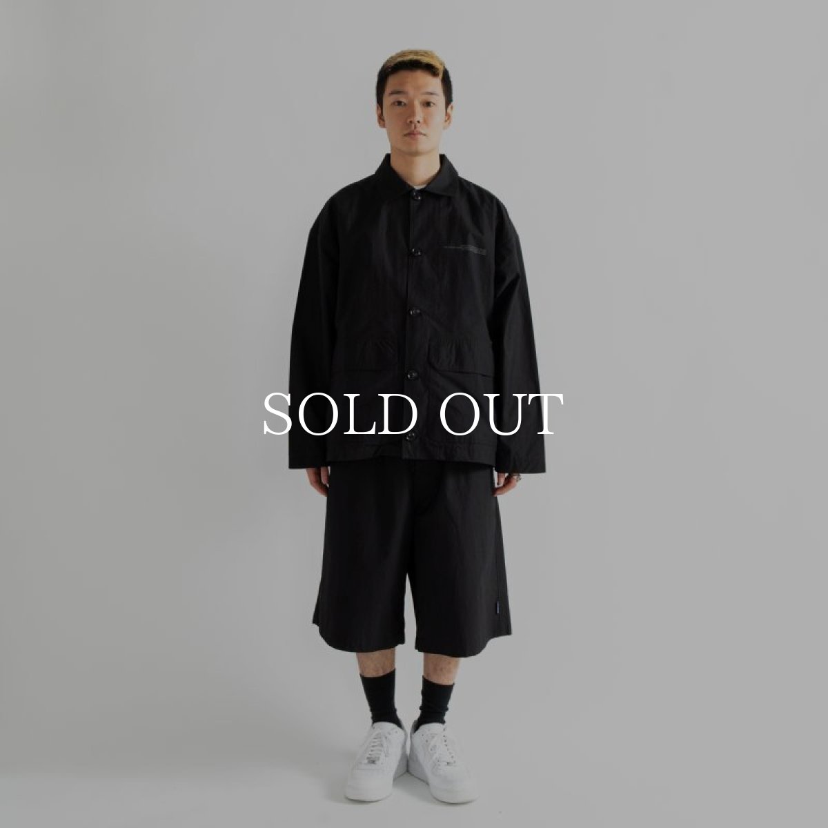 画像2: APPLEBUM  "Savanna" Half Pants (Black) (2)