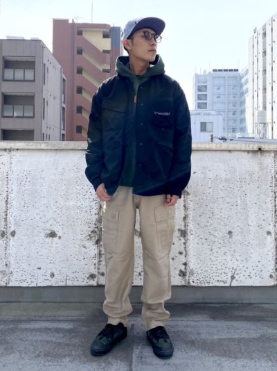 画像1: Liberaiders  NYLON UTILITY JACKET (BLACK)