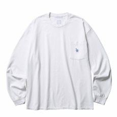 画像1: Liberaiders  LR LOGO POCKET L/S TEE (WHITE) (1)