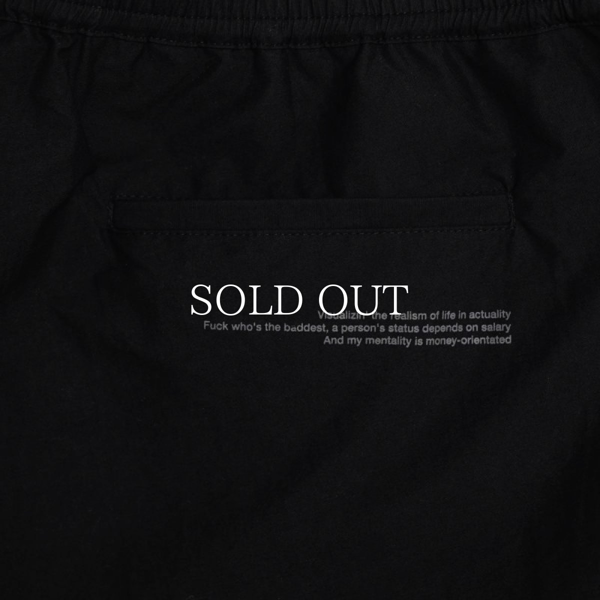 画像9: APPLEBUM  "Savanna" Half Pants (Black) (9)