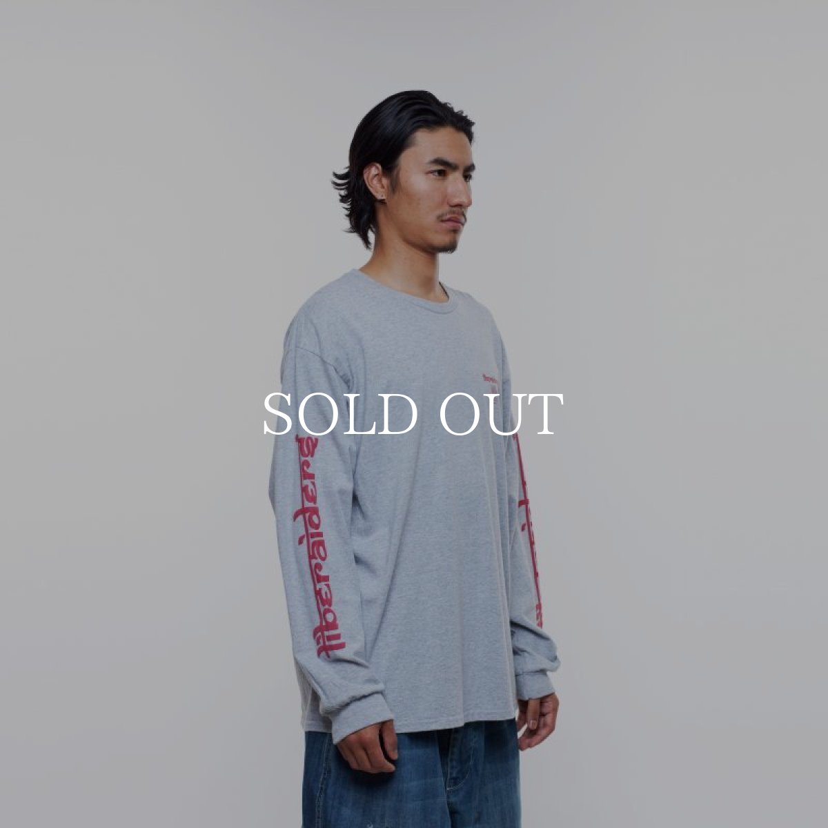 画像7: Liberaiders  LR LOGO L/S TEE (GRAY) (7)