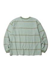 画像2: RADIALL  EL CAMINO - CREW NECK T-SHIRT L/S (Sage Green) (2)