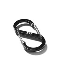 画像2: LFYT  DOUBLE HOOK CARABINER (BLACK) (2)