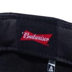 画像7: NEW ERA  9FORTY A-Frame Budweiser バドワイザー ボウタイロゴ ブラック (ブラック) (7)