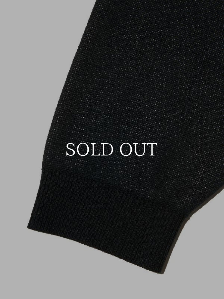 画像5: RADIALL  CURTIS - POLO SWEATER L/S (Black) (5)