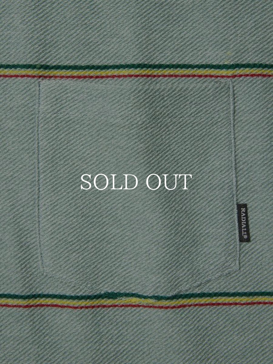 画像4: RADIALL  EL CAMINO - CREW NECK T-SHIRT L/S (Sage Green) (4)