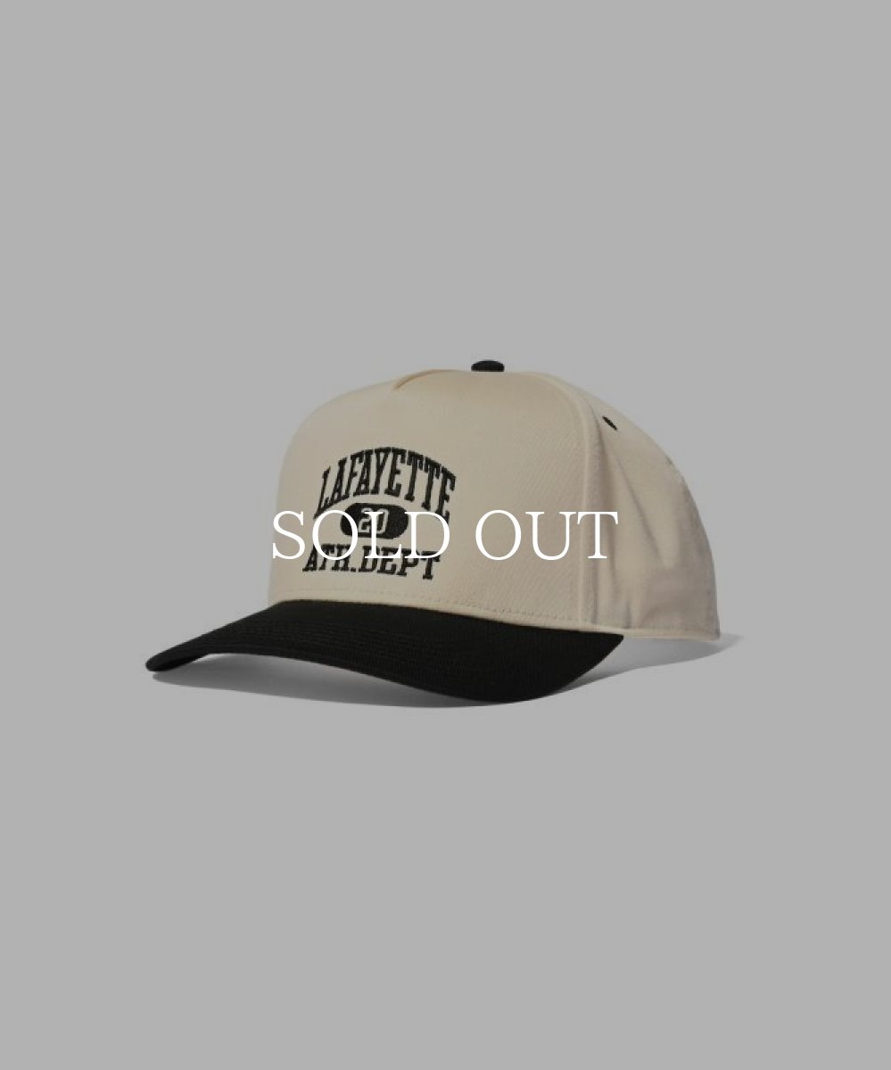 画像1: LFYT  ATHELTICS 2TONE SNAPBACK CAP (BLACK) (1)