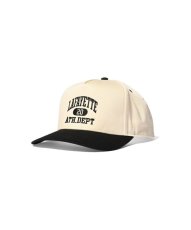 画像1: LFYT  ATHELTICS 2TONE SNAPBACK CAP (BLACK) (1)