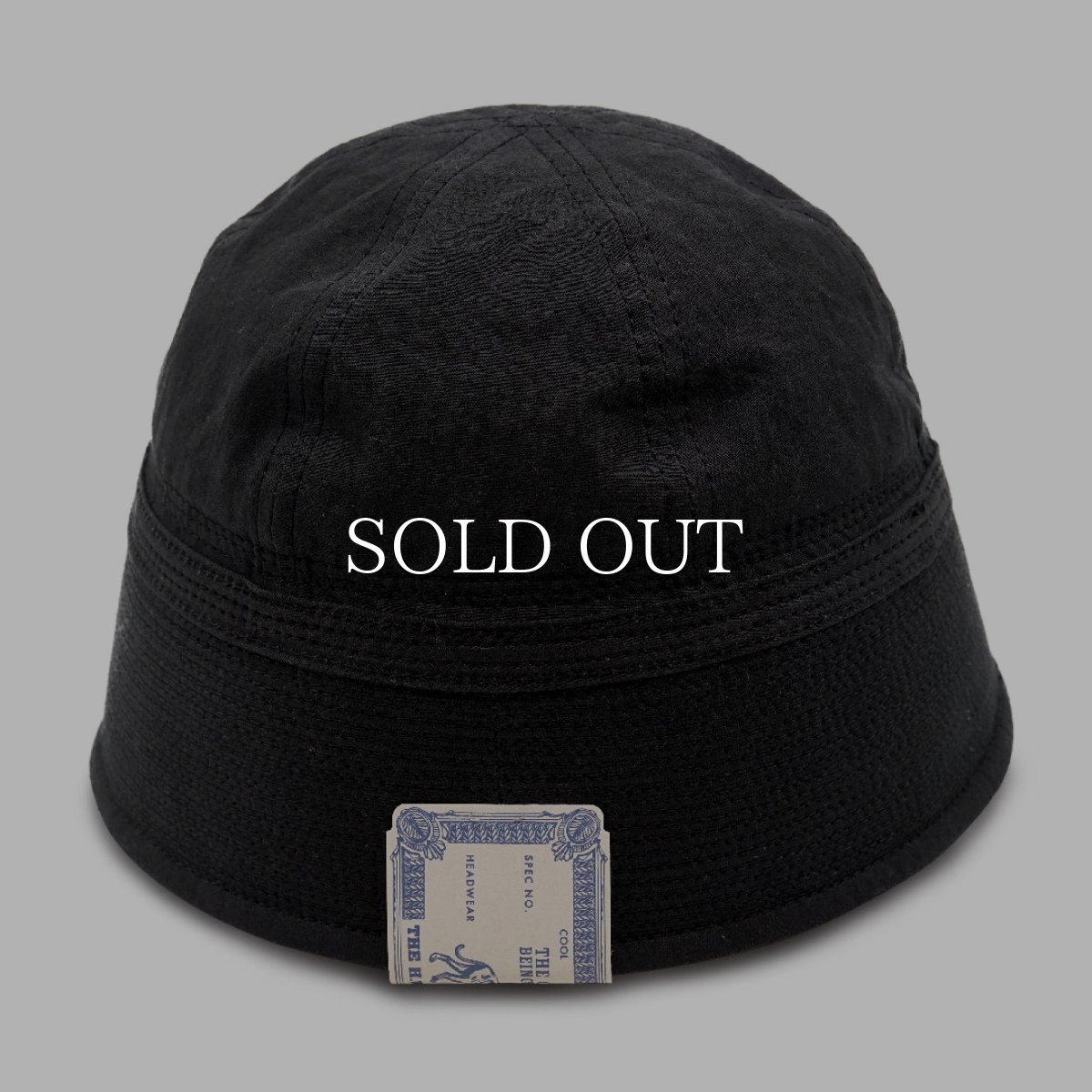 画像2: THE H.W.DOG&CO.  SAILOR HAT (BLACK) (2)