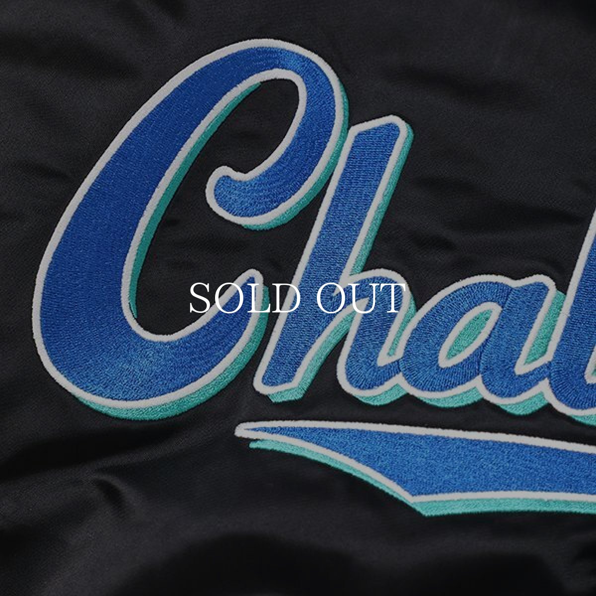 画像2: CHALLENGER  VARSITY JACKET (BLACK) (2)