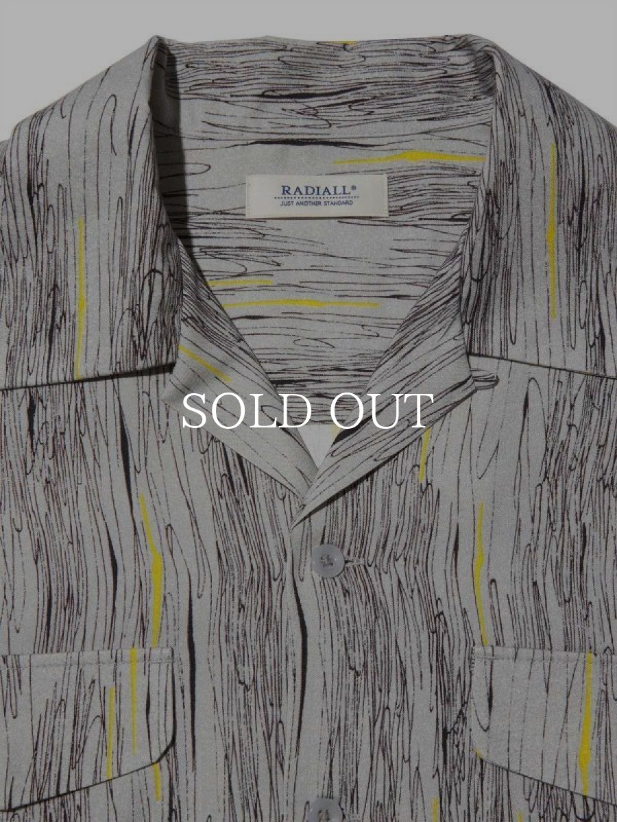 画像3: RADIALL  ALTEC - OPEN COLLARED SHIRT L/S (Gray) (3)