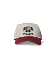 画像2: LFYT  ATHELTICS 2TONE SNAPBACK CAP (BURGUNDY) (2)