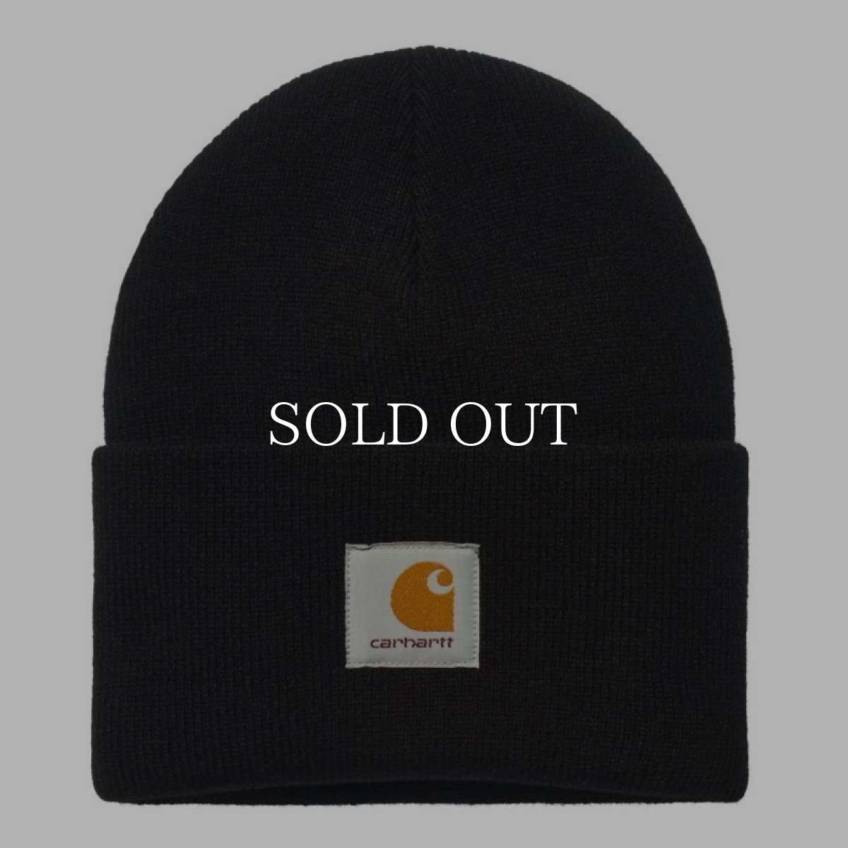 画像1: CARHARTT WIP  ACRYLIC WATCH HAT (Black) (1)