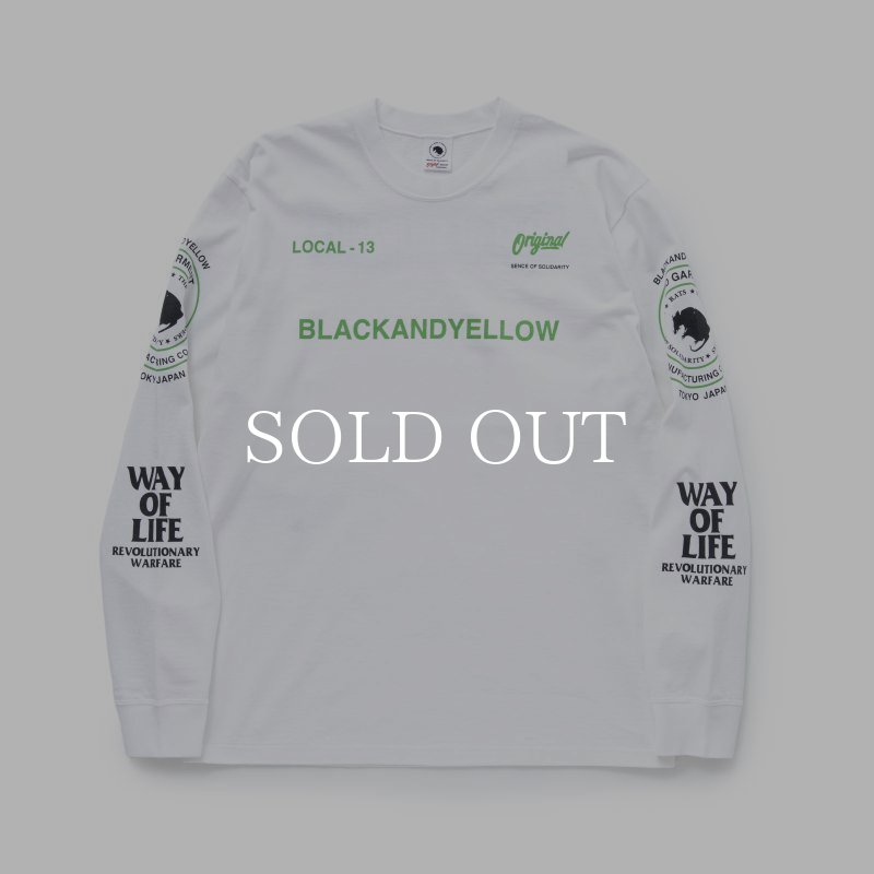 RATS TWO WHEEL L/S TEE (WHITExGREEN) 23'RTC-0204 公式通販