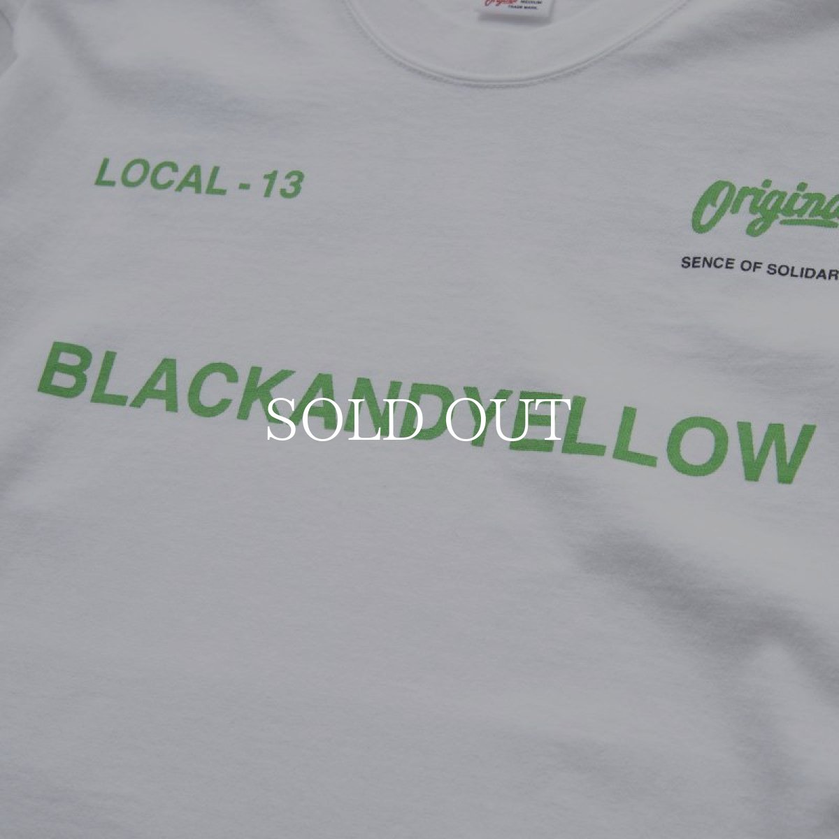 画像3: RATS  TWO WHEEL L/S TEE (WHITExGREEN) (3)