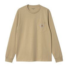 画像1: CARHARTT WIP  L/S POCKET T-SHIRT (Ammonite) (1)