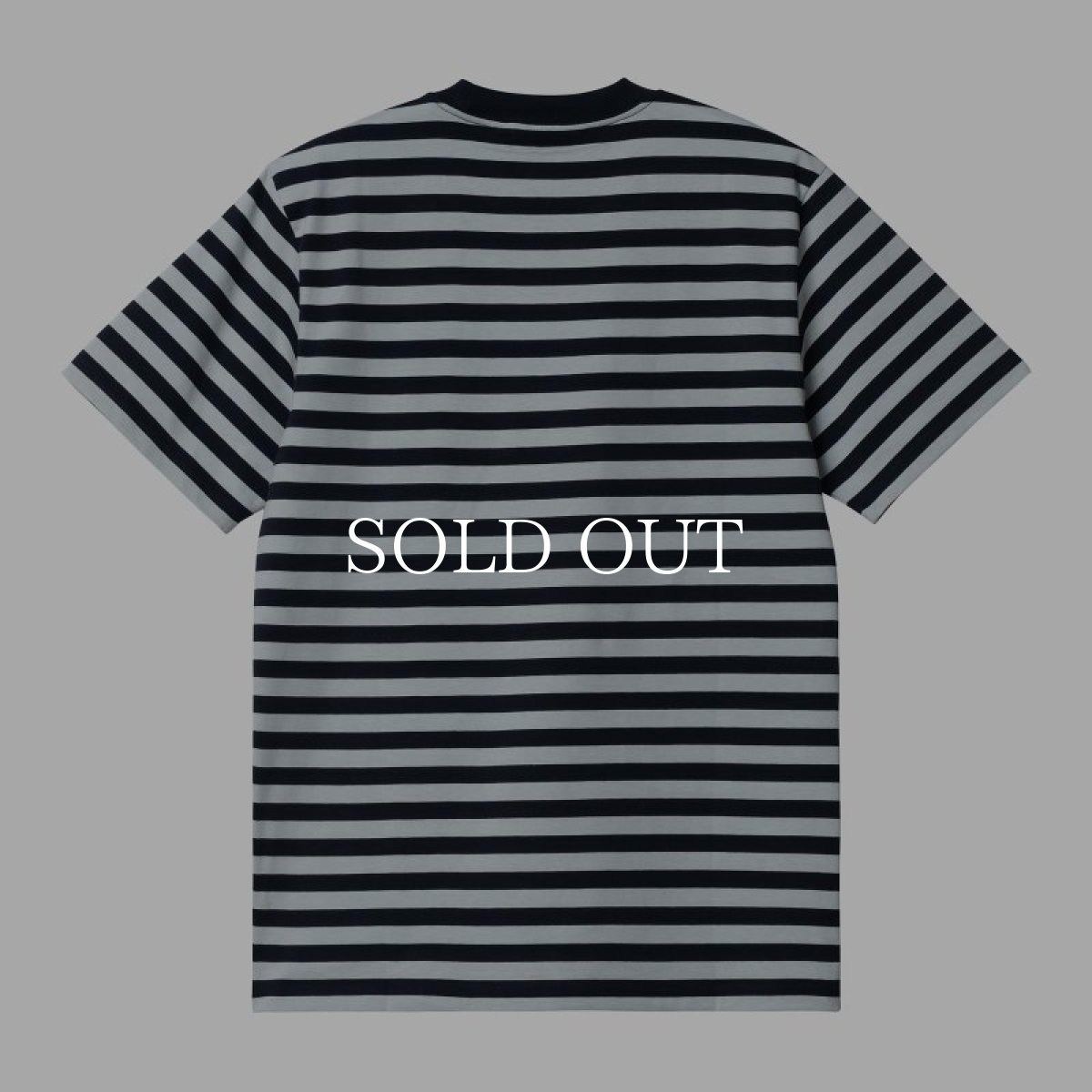 画像2: CARHARTT WIP  S/S SCOTTY POCKET T-SHIRT (Scotty Stripe, Atom Blue / Icarus) (2)