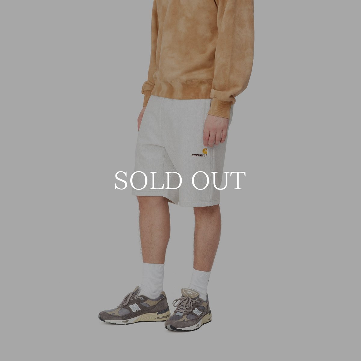 画像7: CARHARTT WIP  AMERICAN SCRIPT SWEAT SHORT (7)
