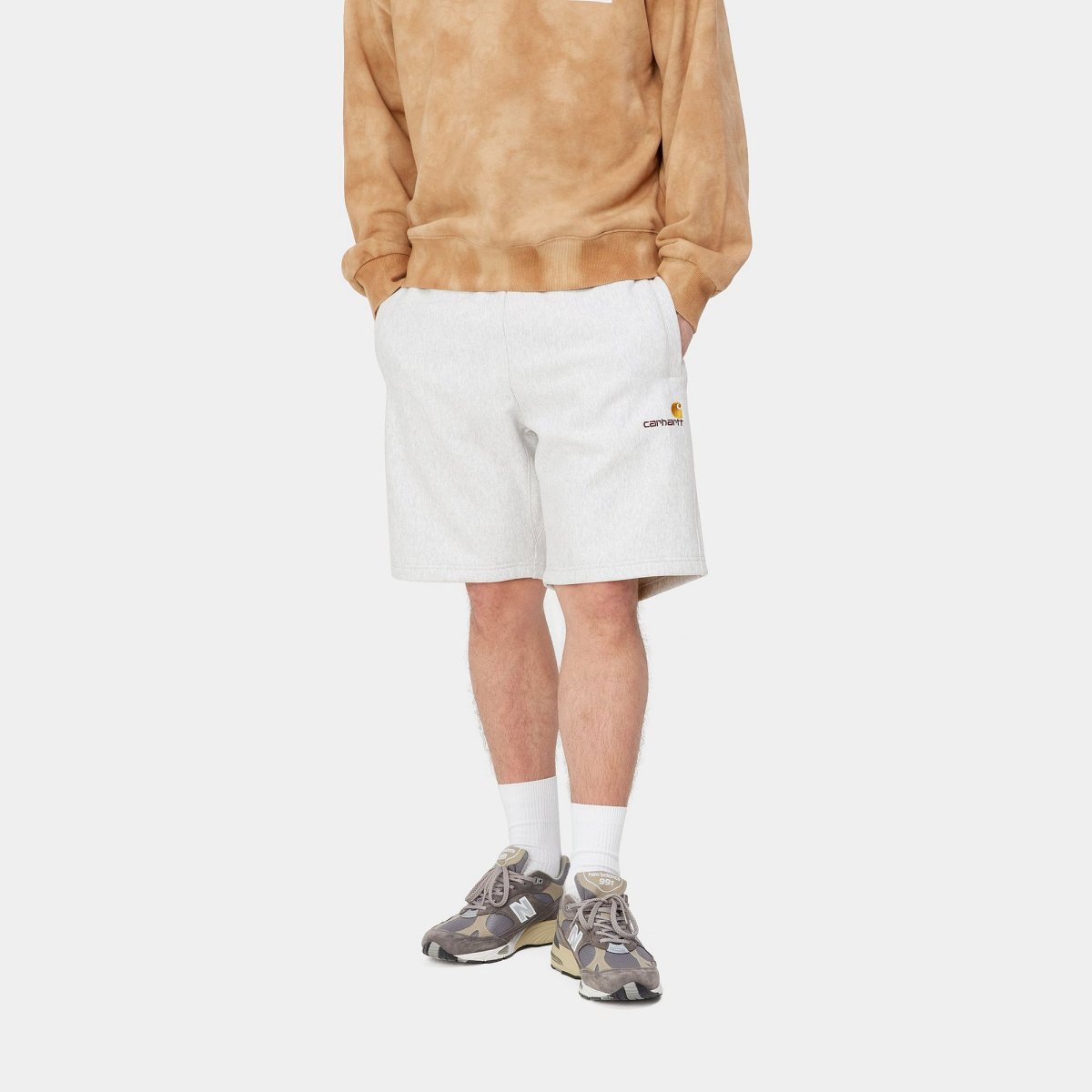 画像5: CARHARTT WIP  AMERICAN SCRIPT SWEAT SHORT (5)